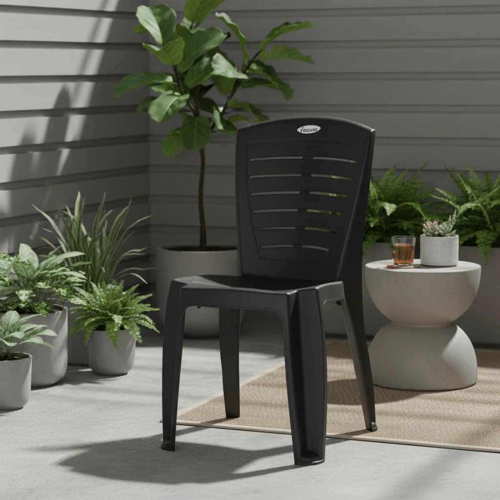 Esqube Iris Chair  57cm* 38cm*87cm, Assorted Color - Image 3
