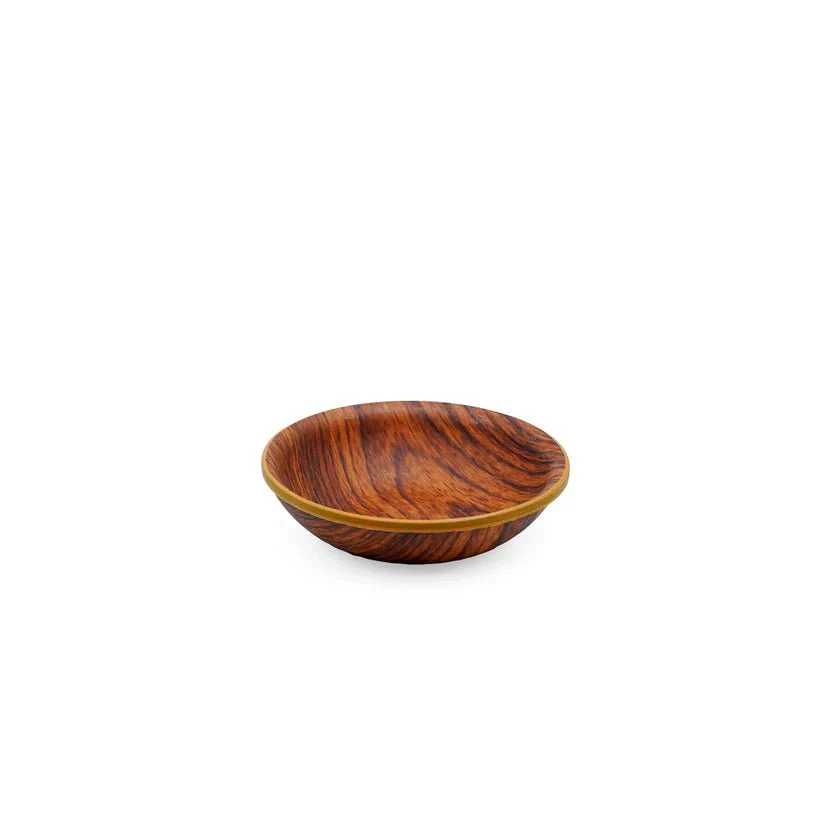 Evelin Trend Sauce Bowl Wooden Texture 8cm-10267M