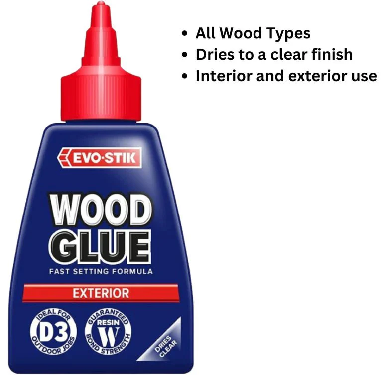Evo-Stik Weatherproof Exterior Wood Glue/Adhesive-125ml - Image 4