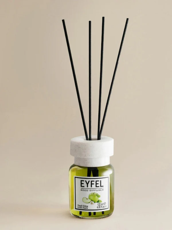 Eyfel Reed Diffuser- Green Apple 120ML - Image 2