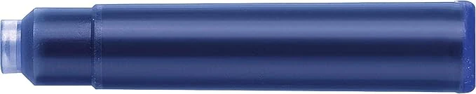 Faber-Castell Faber Castell Fountain Pen Blue Design Medium Nib + 6 Ink Cartridges, School+, F149811 - Image 3