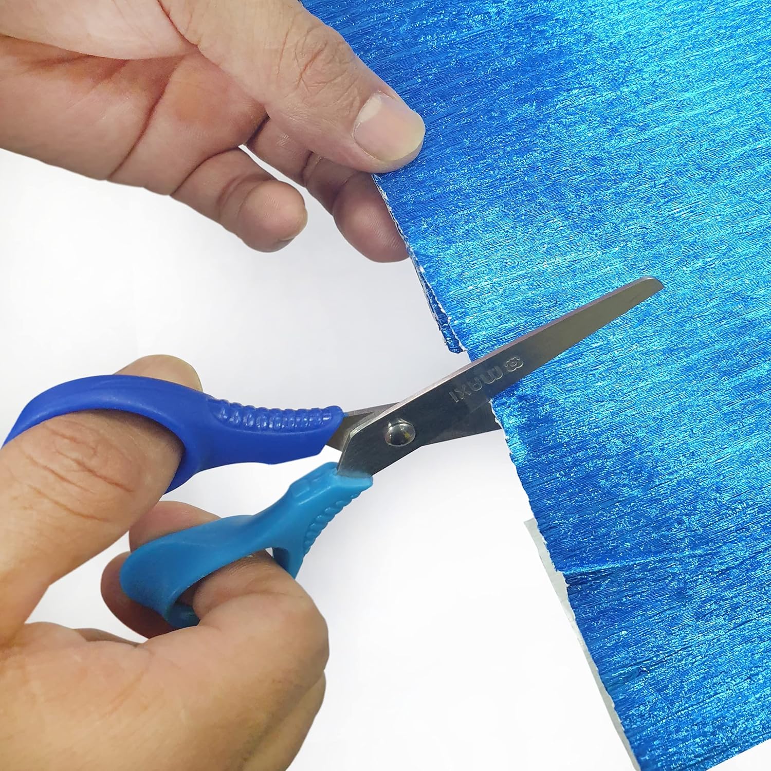 ‎Faber-Castell school essentials, Colour Pencil 12 Colours + Child Scissors Assorted 5 Inches - Image 4