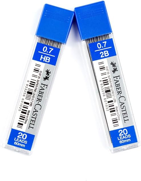 FABER CASTELL Super Fine Leads 20pcs * 12 Tubes - Image 3
