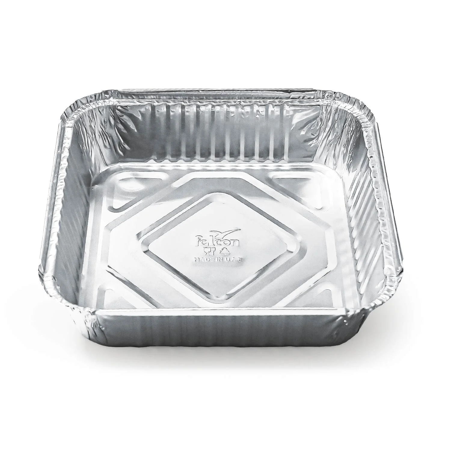 Falcon 10pcs Square Aluminium Container with Lid 24.6cm*5.9cm*24.6cm -83241 - Image 3