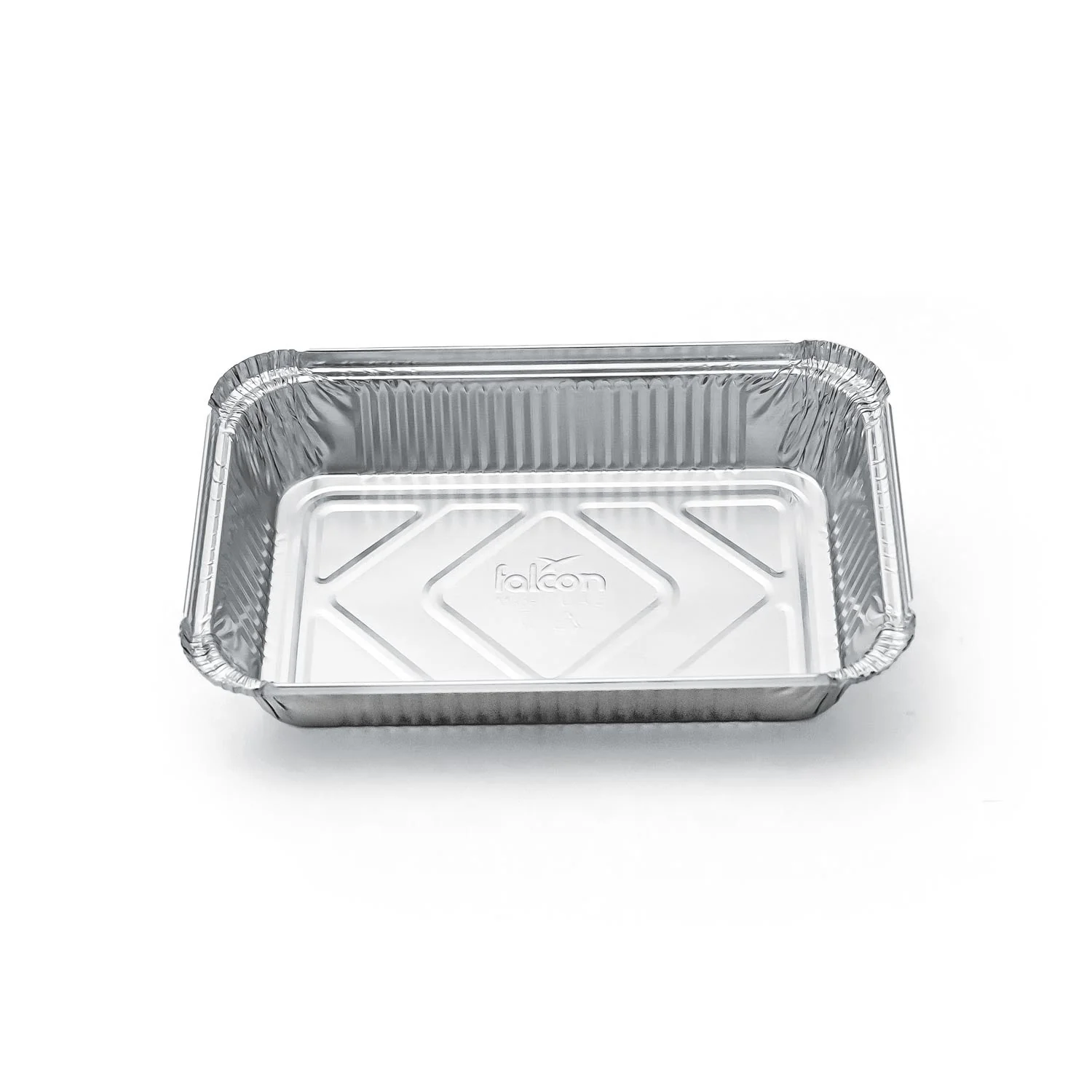 Falcon 12pcs Rectangular Aluminium Container with Lid 21.2cm*14.8cm*4.9cm -8389 - Image 2