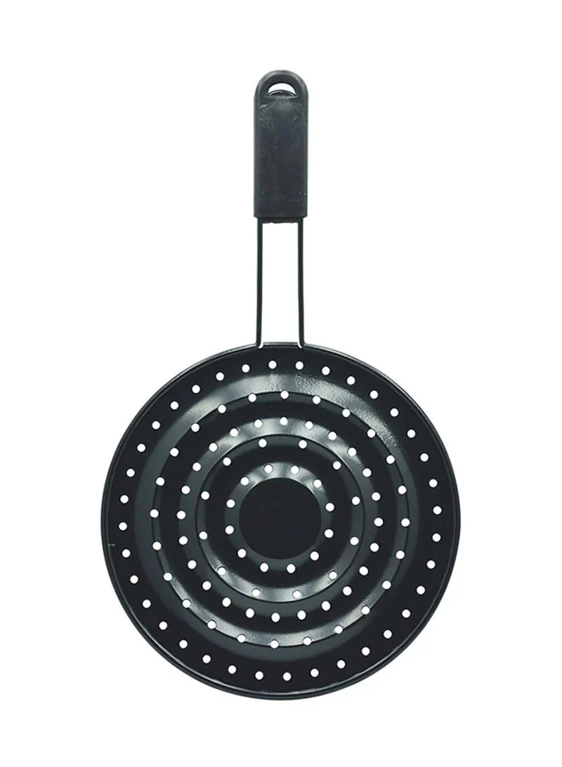 Falcon Deluxe 17 cm Simmer Ring Black – Professional Metal Heat Spreader for Gas Stove & Cooktop Efficiency