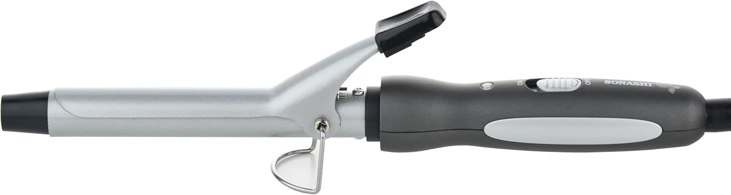 Sonashi 3 in1 Hair Dressing Set With Hair Dryer Hair Straightener And Hair Curler Featured With Ceramic Plates Wet And Dry Function Light Indicator 360 Swivel SBS-800 Grey - Image 4
