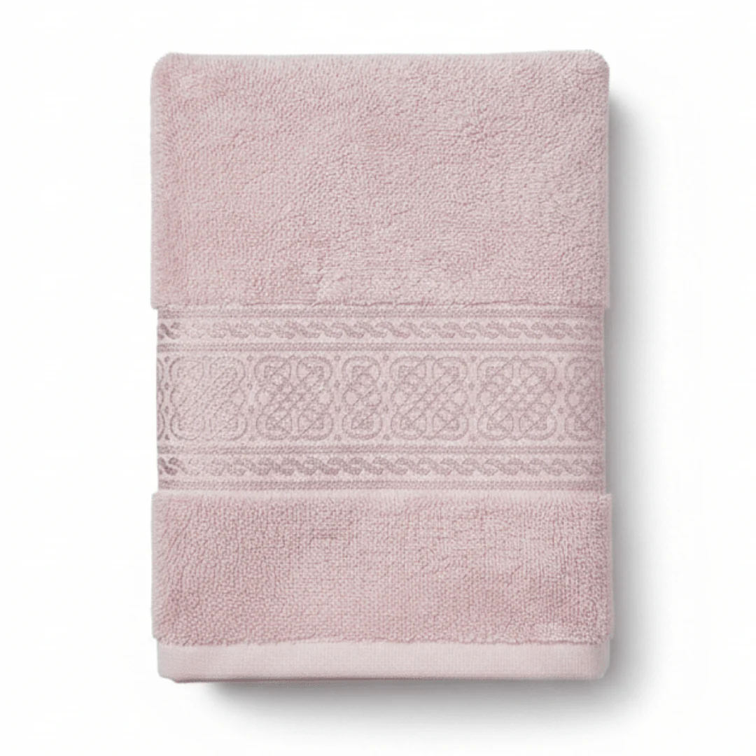 Fieldcrest Cotton Hand Towel – Blush Pink | 50×100cm