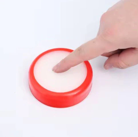 FIS Finger Wet Sponge, Money Cash Sponge Finger Wet Tool Finger MoistenerÂ 8Cm-Red - Image 2