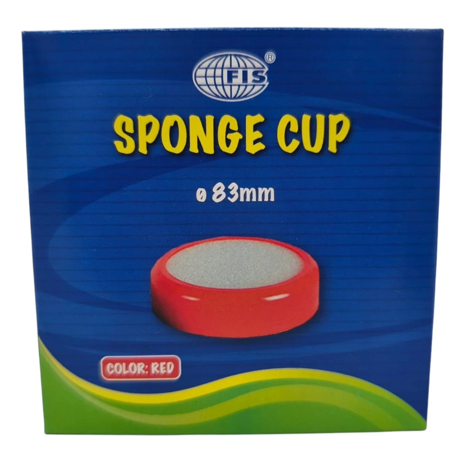 FIS Finger Wet Sponge, Money Cash Sponge Finger Wet Tool Finger MoistenerÂ 8Cm-Red - Image 3