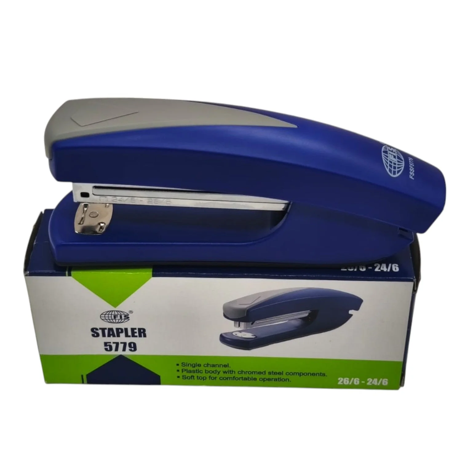 FIS Heavy Duty Stapler Plastic Body-26/6-24/6-FSSF5779 - Image 3