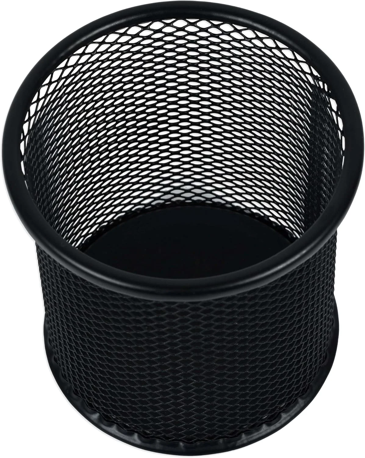 FIS Wire Mesh Pen Holder, Size (9X9.8Cm), Round Shape-Black Color-Fsph101Bk - Image 3