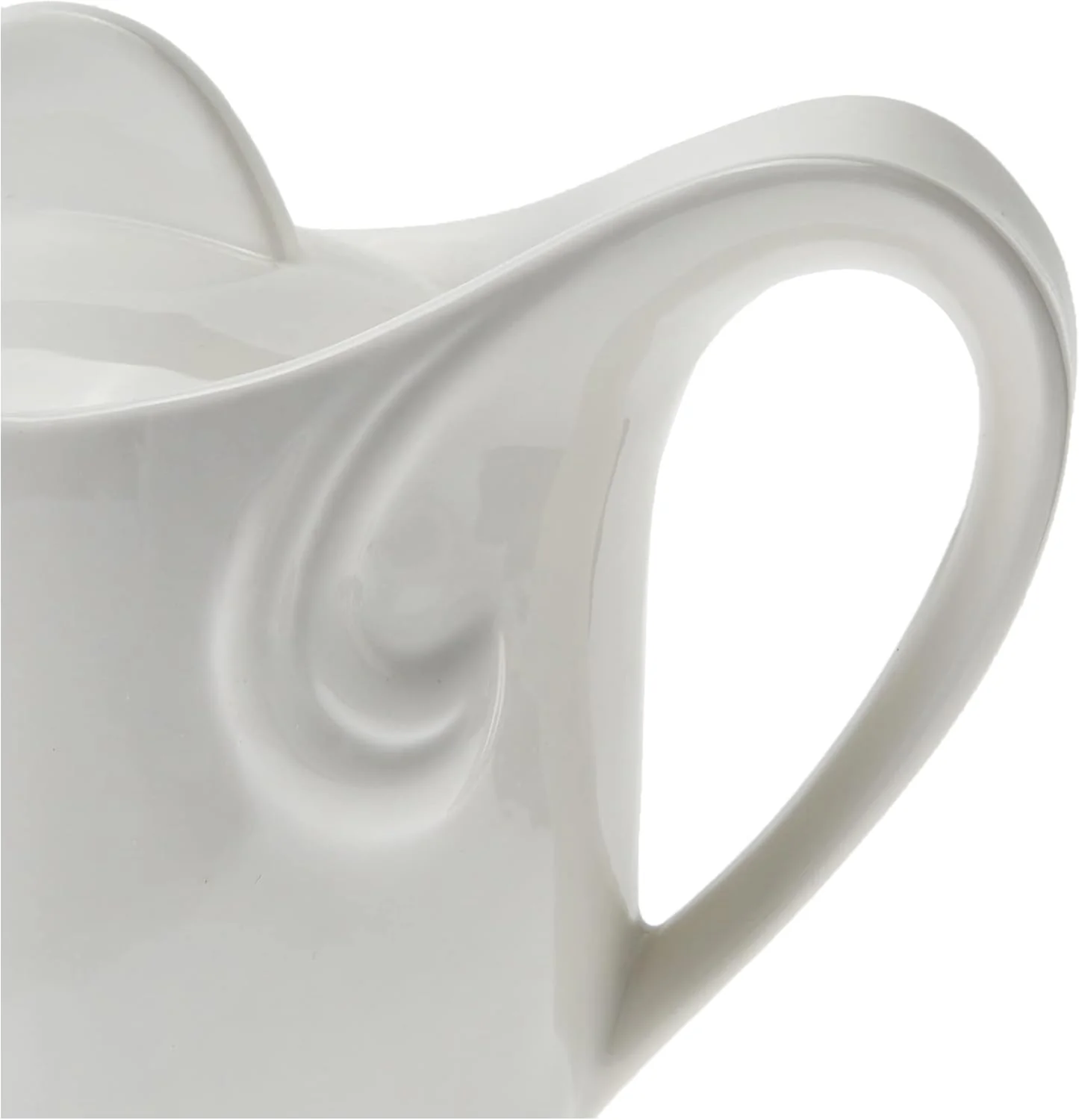 Symphony Premium White Ceramic Tea & Coffee Pot – 1 Litre - Image 3