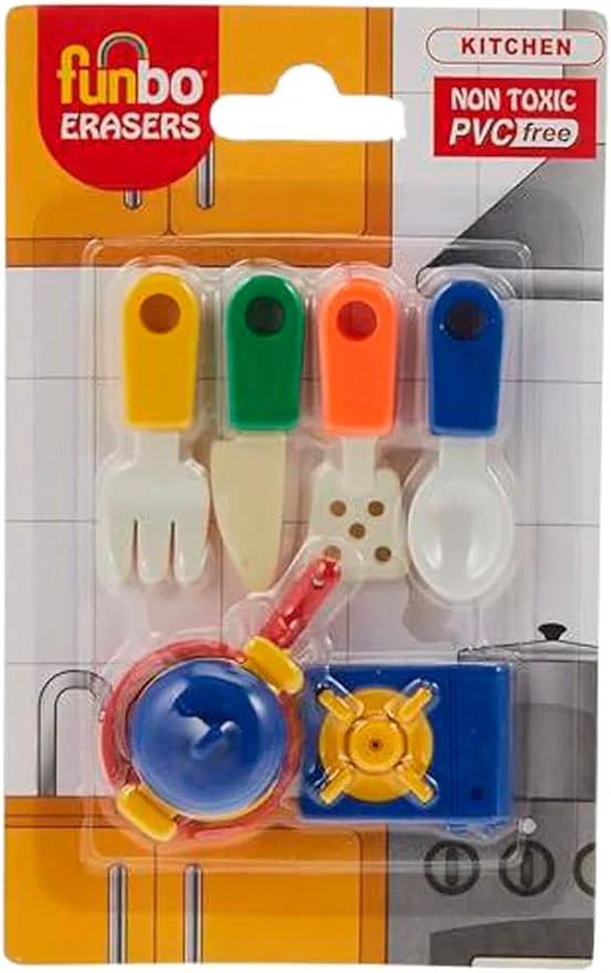 Funbo Erasers 6Pcs Set