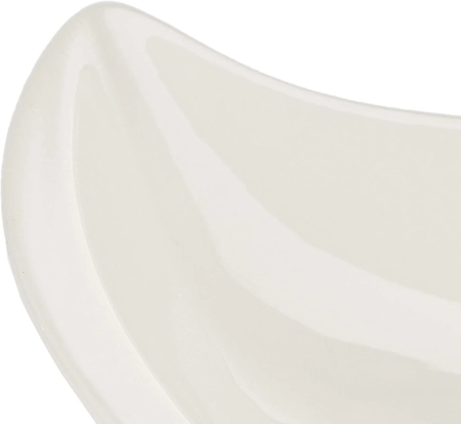 Symphony Collection – 38 cm White Ceramic Nurture Canopy Leaf Bowl - Image 4