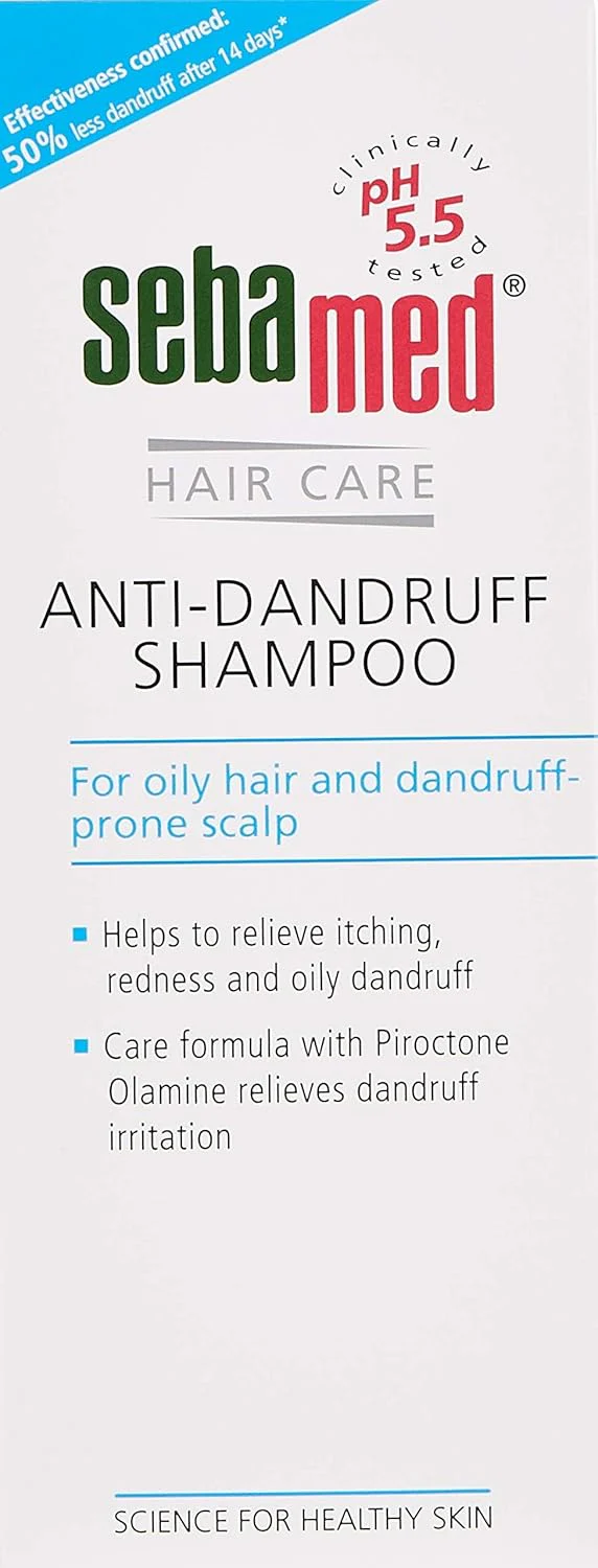 Sebamed Anti-Dandruff Shampoo 200ml – pH 5.5 | For Oily & Dandruff-Prone Scalp - Image 3