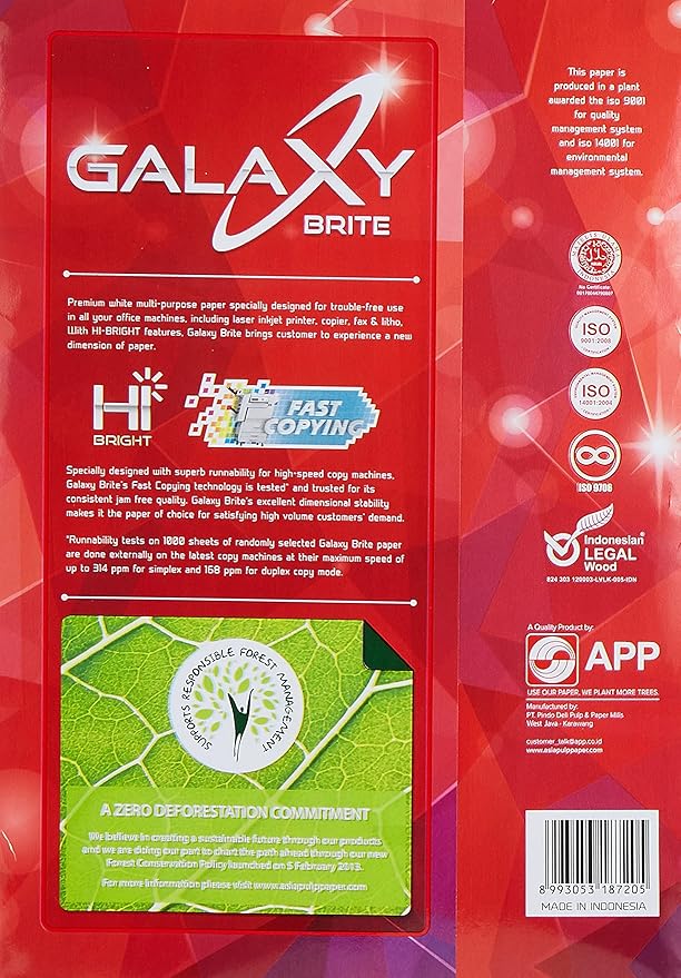 Galaxy A4 Paper 500 Sheets - Image 2
