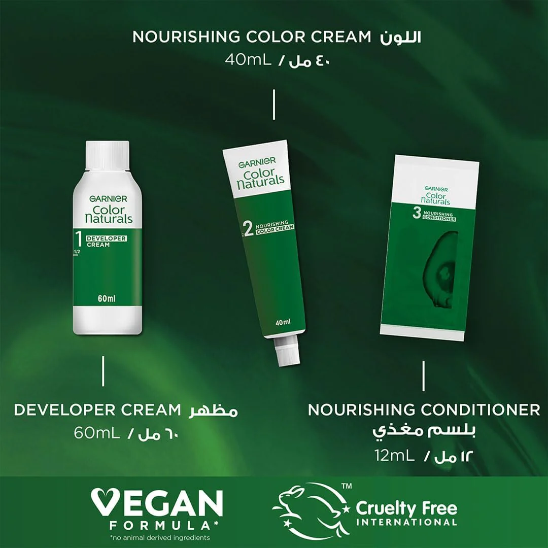 Garnier Color Naturals 2.0 luminous black Haircolor - Image 2