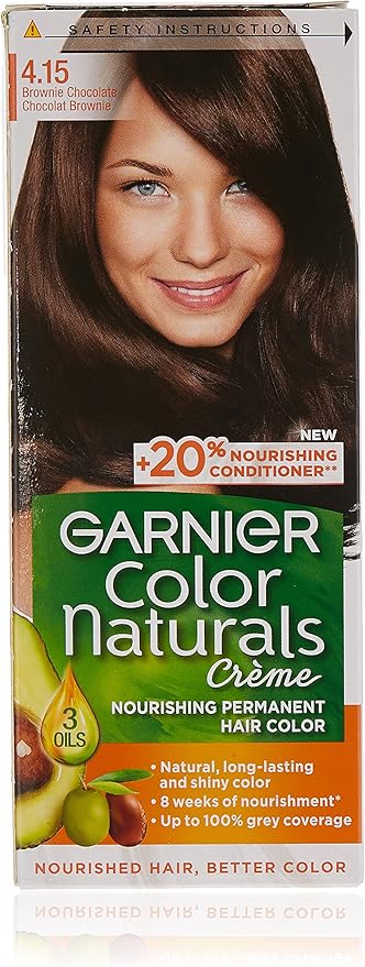 Garnier Color Naturals 4.15 Brownie Chocolate Hair color, 112 ml