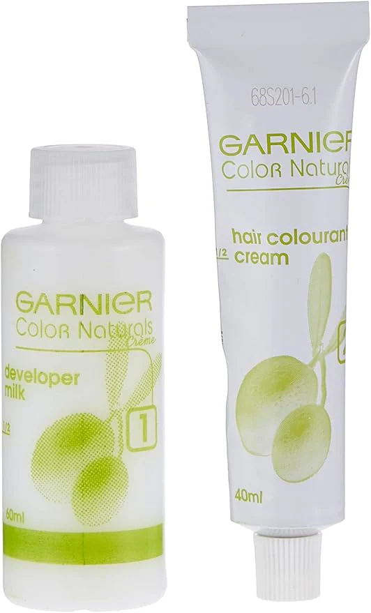 Garnier Color Naturals, 6.1 Dark Ash Blonde, Permanent Hair Color - Image 2