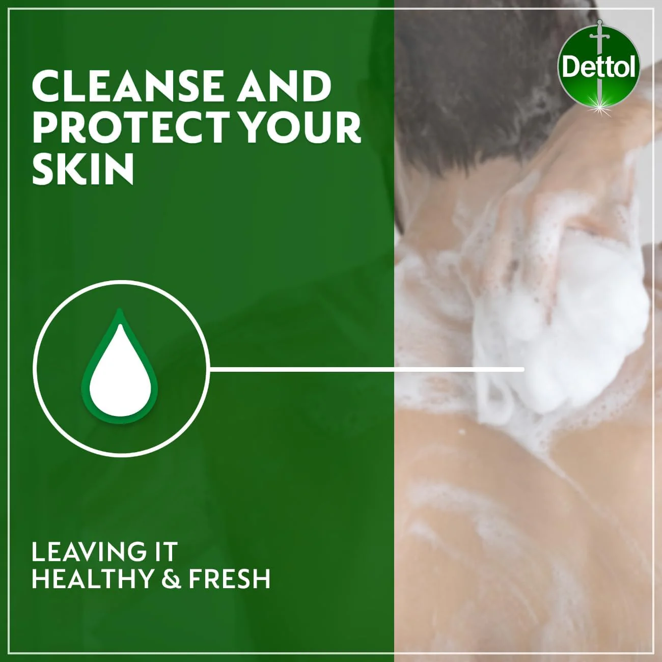 Dettol Fresh Shower Gel & Body Wash, Citrus & Orange Blossom, 250ml - Image 4