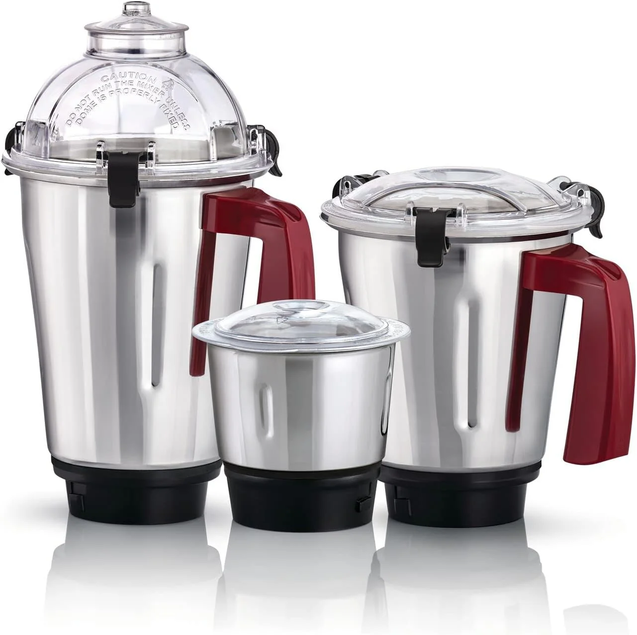BLACK+DECKER 3-in-1 Multifunctional 750W Mixer Grinder with 3 Jars Set: Blender, Wet Dry Grinder and a Chutney Jar MG750-B5 - Image 2