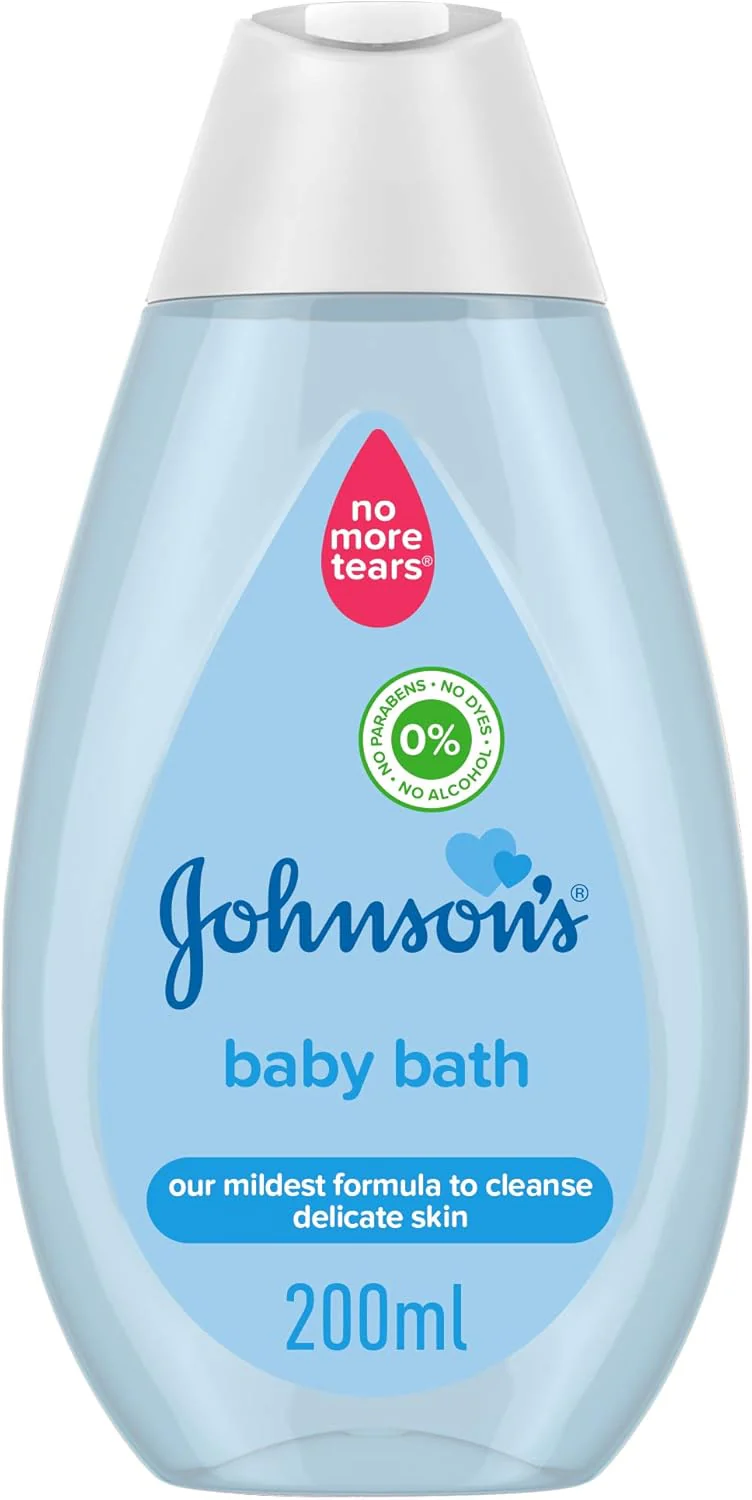 Johnson's Baby Bath No More Tears – Gentle Cleansing Formula 200ml
