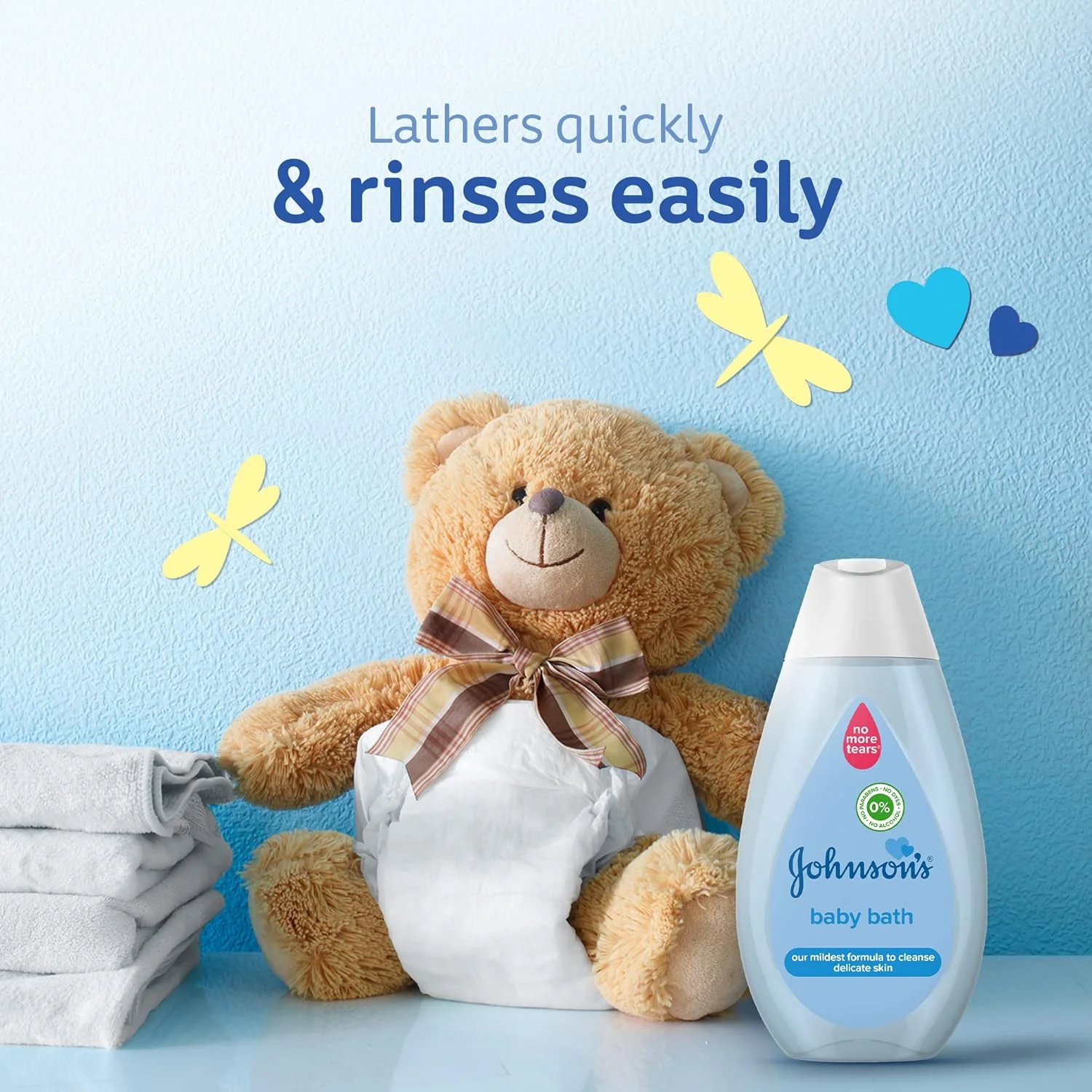 Johnson's Baby Bath No More Tears – 500ml - Image 3