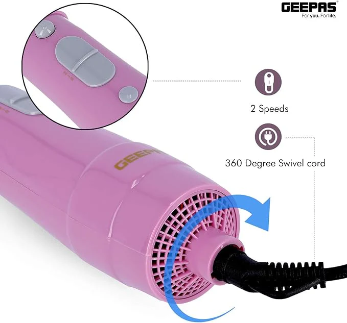 GEEPAS 8 in 1 Hair Styler 750W- GH731 - Image 5
