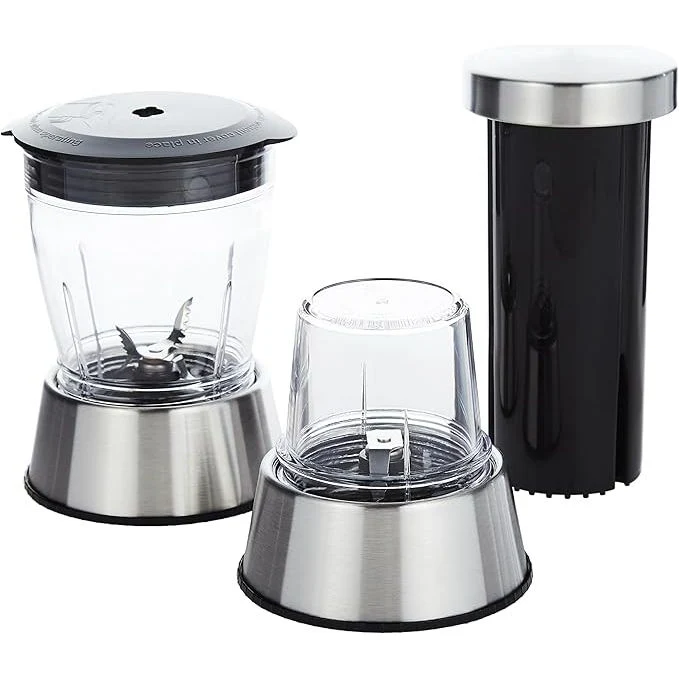 Geepas GSB5451 4-in-1 Juicer & Blender - Compact Electric Blender, Juicer, Chopper & Grinder | 2-Speed Pulse Function for Ice Crusher | 800W - 2 Years Warranty - Image 3