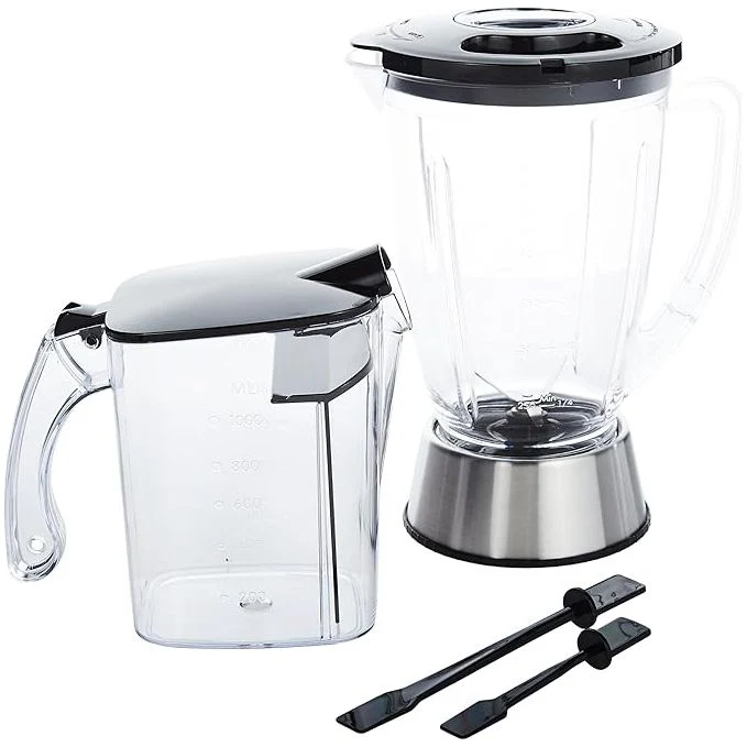 Geepas GSB5451 4-in-1 Juicer & Blender - Compact Electric Blender, Juicer, Chopper & Grinder | 2-Speed Pulse Function for Ice Crusher | 800W - 2 Years Warranty - Image 4