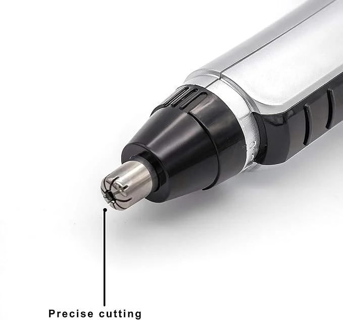 GEEPAS Professional Nose & Ear Trimmer 2 in 1 Eyebrow & Facial Hair Trimmer- GNT8651 - Image 3