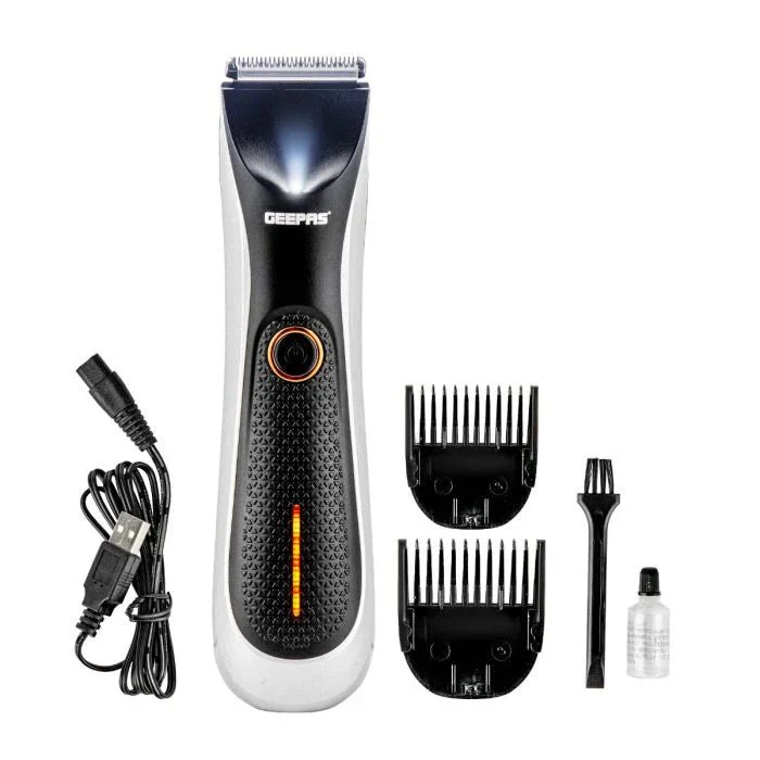 GEEPAS Rechargeable Trimmer with 2 Guide Combs(2mm to 7mm Cutting)- GTR56024N - Image 2