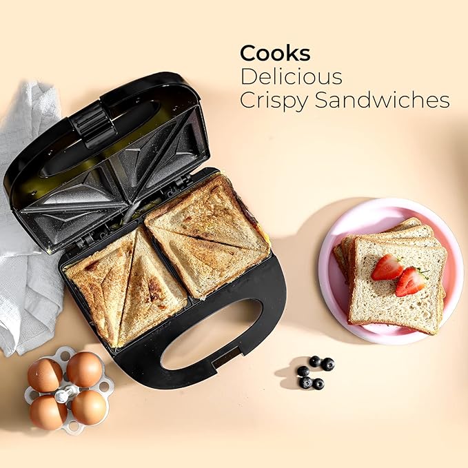 Geepas Sandwich Maker - Gsm6002 - Image 4