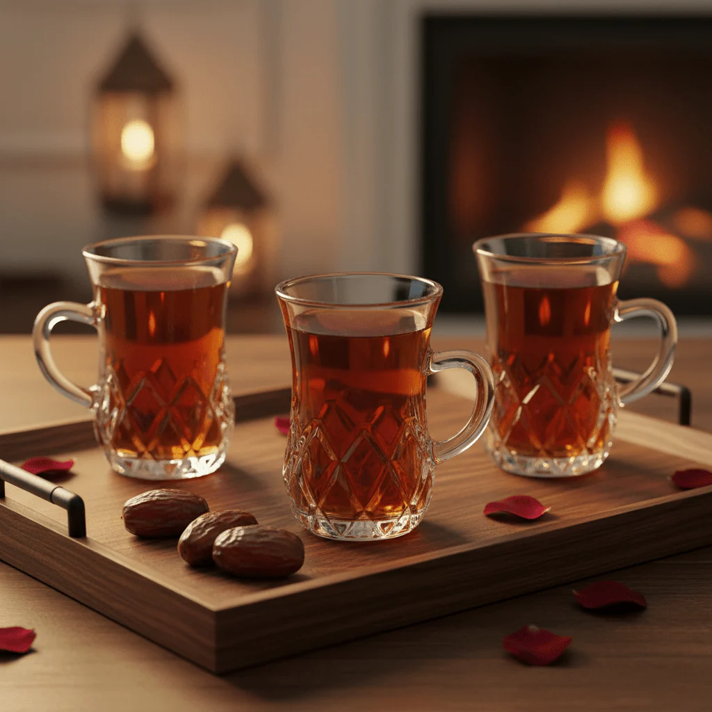 Germax Modern Design Glass Mug Set of Three Pieces with 100 ml - Image 2