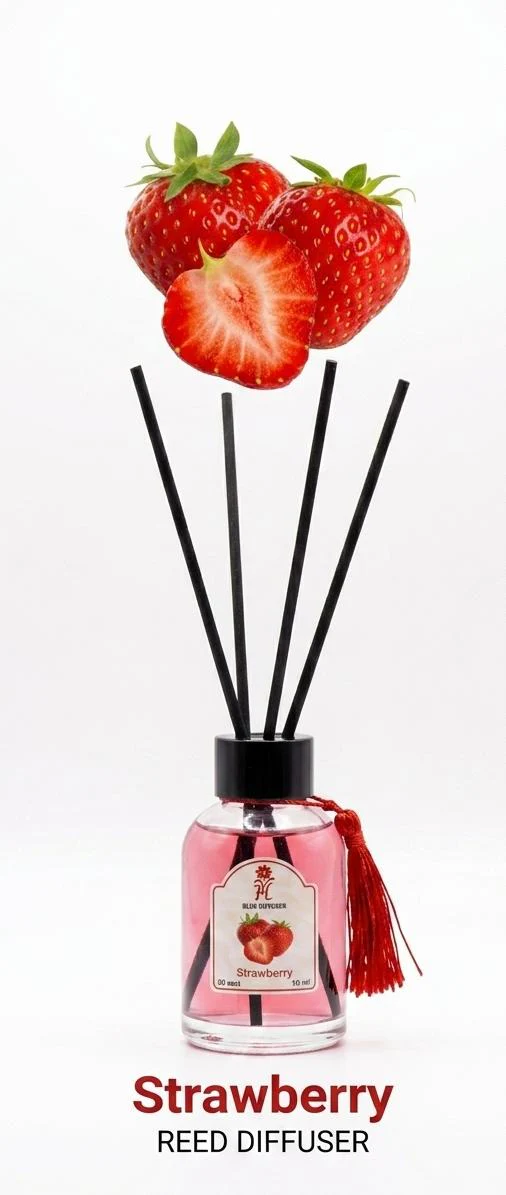 Yala Home Strawberry Reed Diffuser – 100ml - Image 2