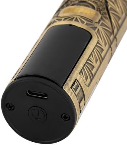 Geepas Professional Digital Hair Clipper- GTR56038|High Capacity Li-ion Battery|Does not Hurt Scalp| LCD Display, Perfect for Home and Saloon Styling|  Golden and black - Image 3