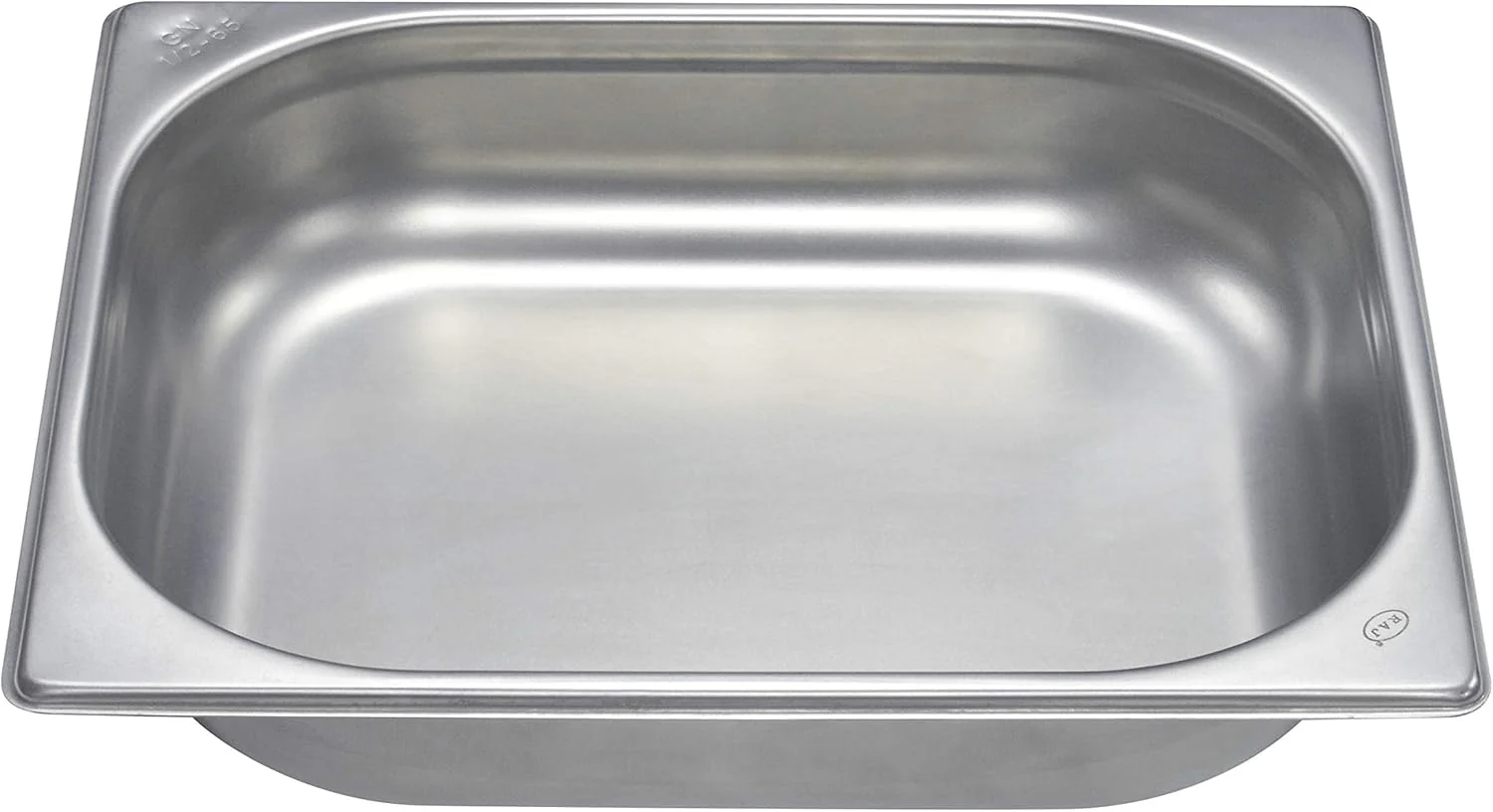 Raj Steel GN Pan | Silver | 32.5 x 26.5 x 6.5 Cm | CS5712