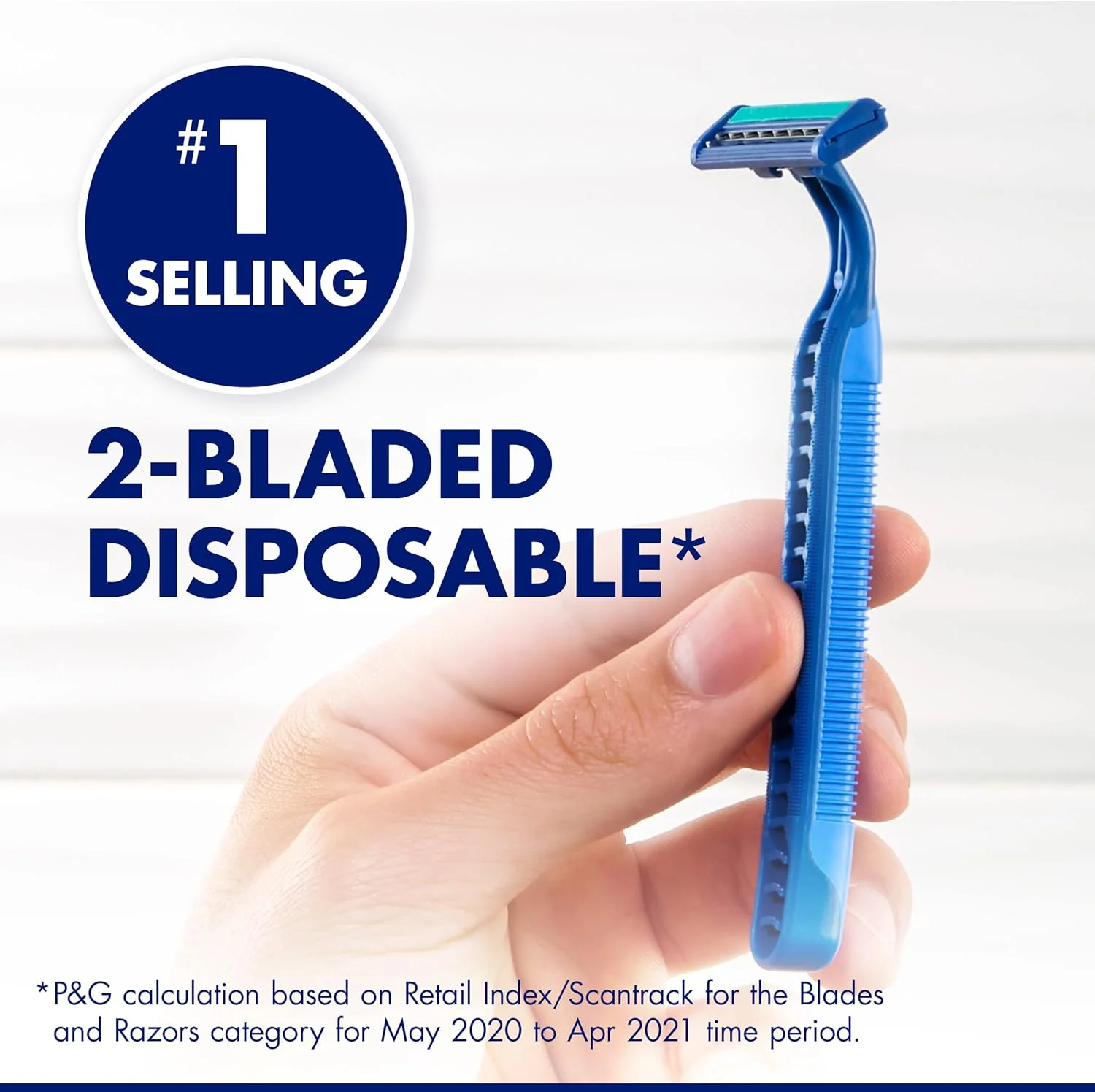 Gillette Blue II Plus Men's Disposable Razors-14 Count - Image 3
