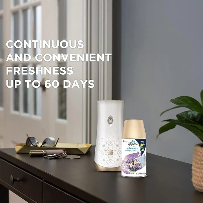 Glade Automatic Spray Refill Morning Freshness Air Freshener, For Up To 60 Days Of Automatic Freshness, 3 x 269ml - Image 4