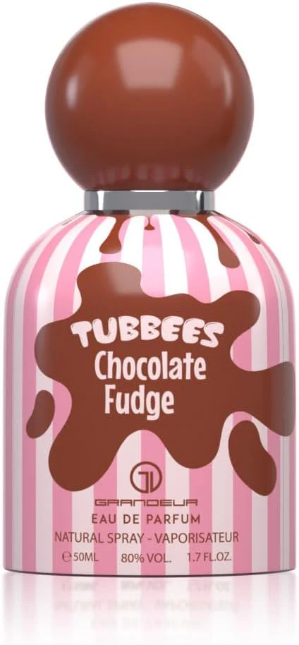 Grandeur Tubbees Perfume 50ML - Chocolate Fudge | Unisex Kid-Friendly Gourmand-Inspired Fragrance - Image 2