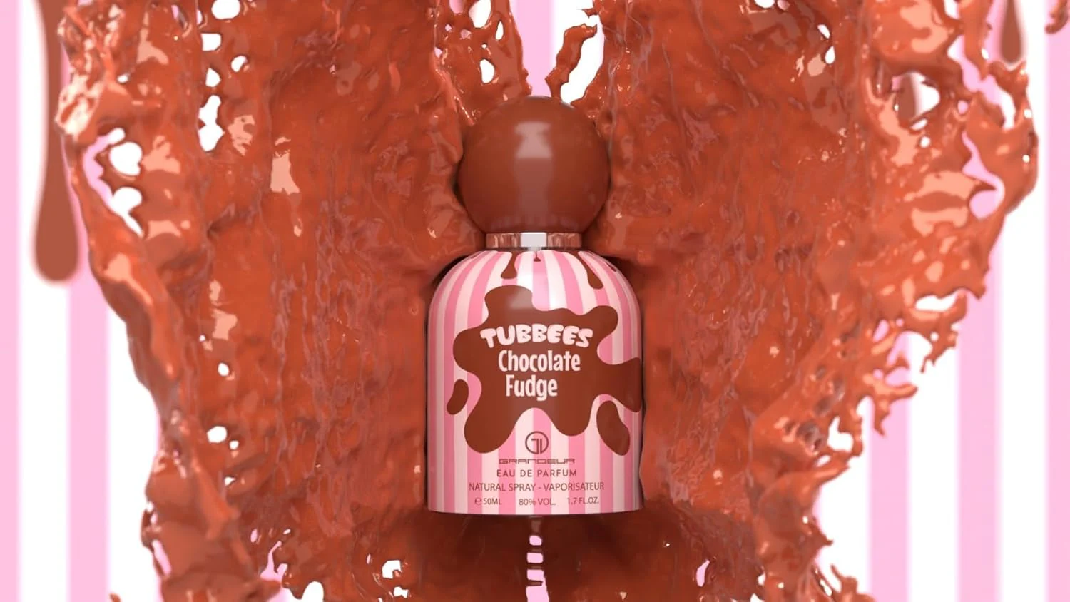 Grandeur Tubbees Perfume 50ML - Chocolate Fudge | Unisex Kid-Friendly Gourmand-Inspired Fragrance - Image 4