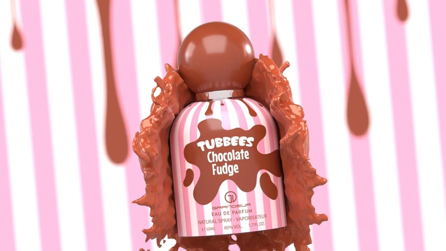 Grandeur Tubbees Perfume 50ML - Chocolate Fudge | Unisex Kid-Friendly Gourmand-Inspired Fragrance - Image 5