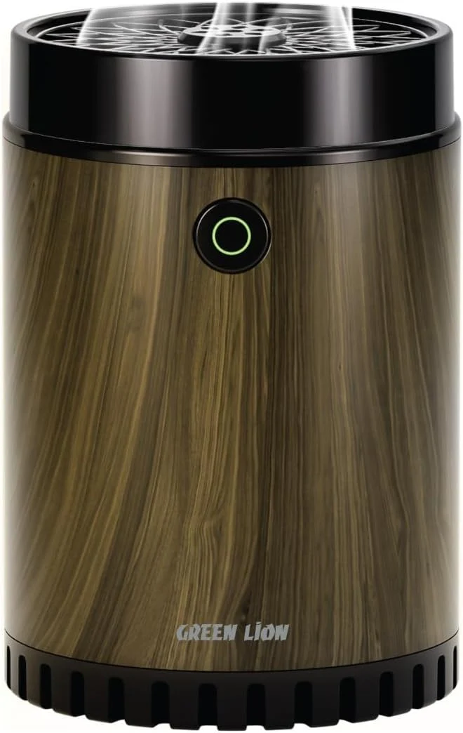 Green Lion Classic Bakhour, Rechargeable Incense Burner, Portable Electric Oud Incense, Arab Bakhoor Muslim Incense Holder, Auto-Off, 20W Power, Fast Burning, 15-18 Burning Cycles, for Home Office Car