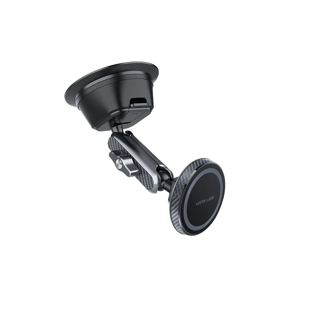 Green Lion Halo MagSafe 2 Car Phone Holder, Strong Magnets - Black - Image 2