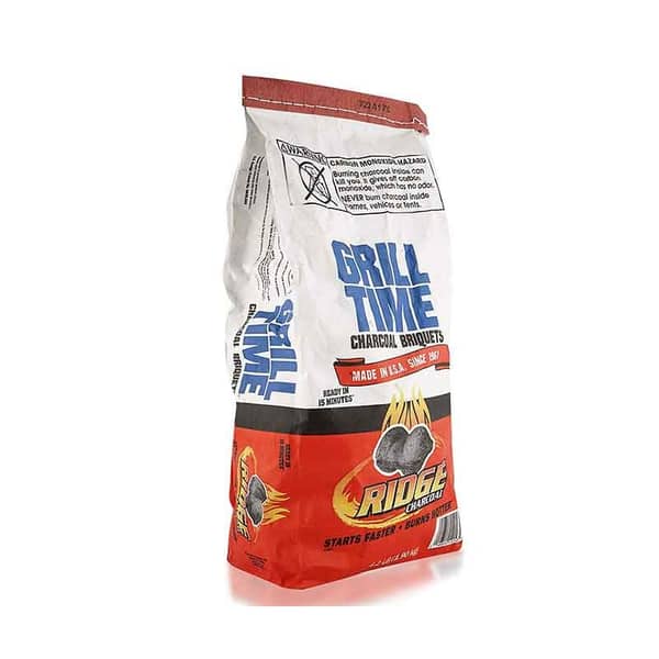 Grill Time Charcoal Briquets 1.9 kg | Long-Burning BBQ Fuel | Smokeless Premium Charcoal for Barbecue, Grilling & Outdoor Cooking - Image 2