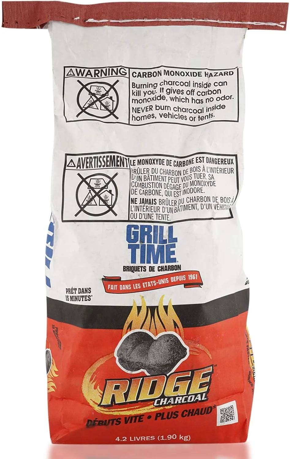 Grill Time Charcoal Briquets - 4.2 Lbs - Image 2