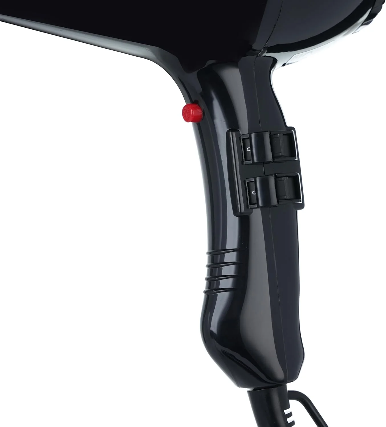 Sonashi Hair Dryer with Diffuser, Cold Hot Wind, 2 Heat and Airflow Settings, With Cool Shot, Diffuser, Nozzle for Fast Drying & Smooth Finish, Lightweight, For All Hair Types, 2000W SHD-3013 Black - Image 2