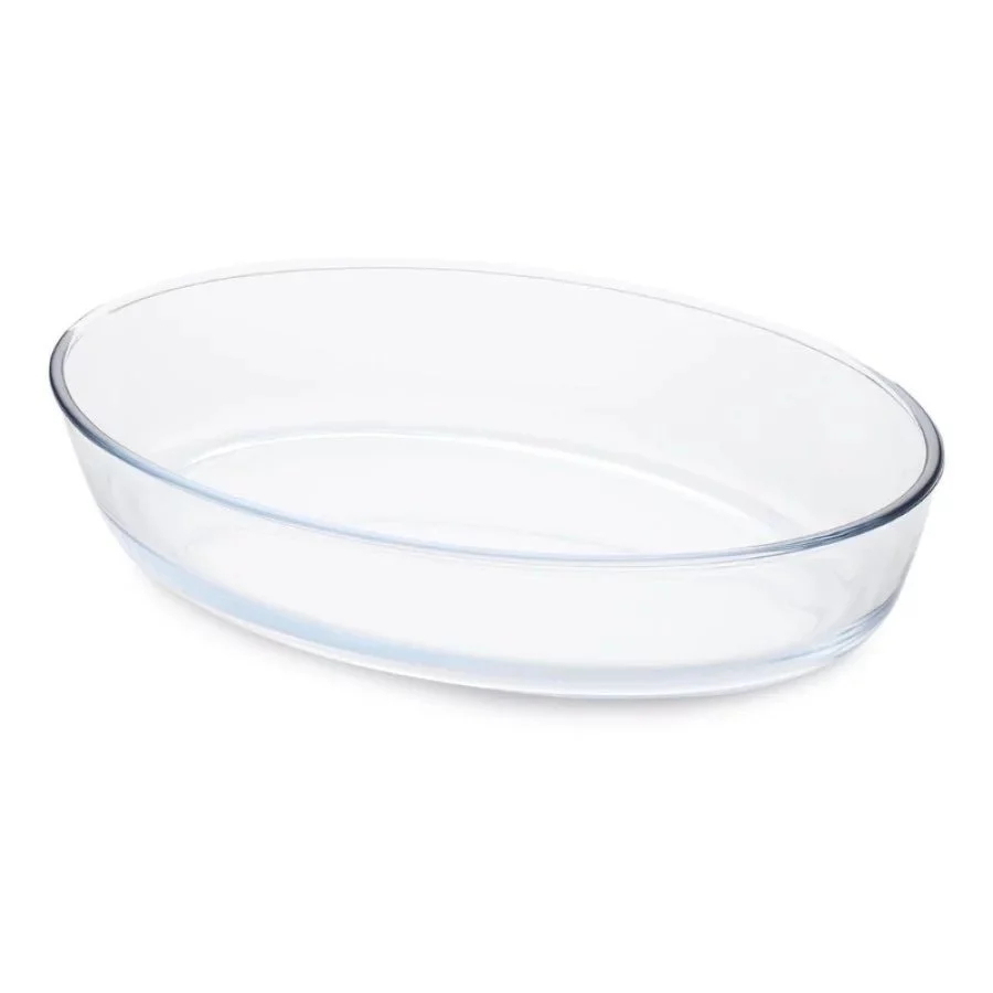 Guardini Borosilicate Glass Oval Baking Dish/Roaster 2.4 Liter, 30cm*21.5cm