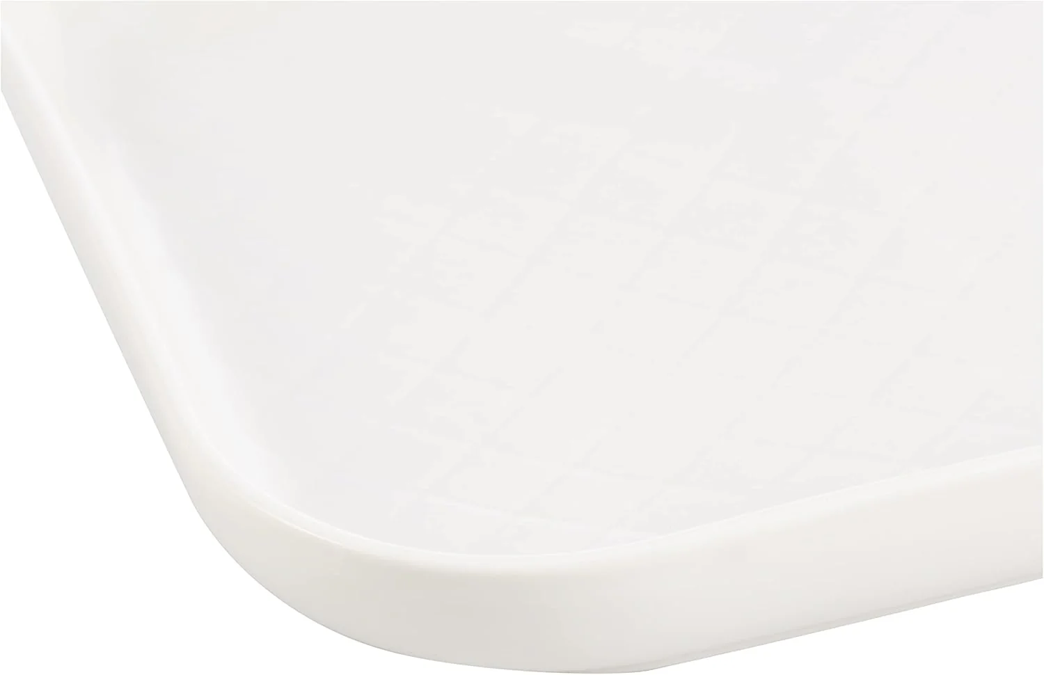 Symphony Collection – 32.5 x 19.5 x 3 cm White Ceramic Spiro Serving Platter - Image 4